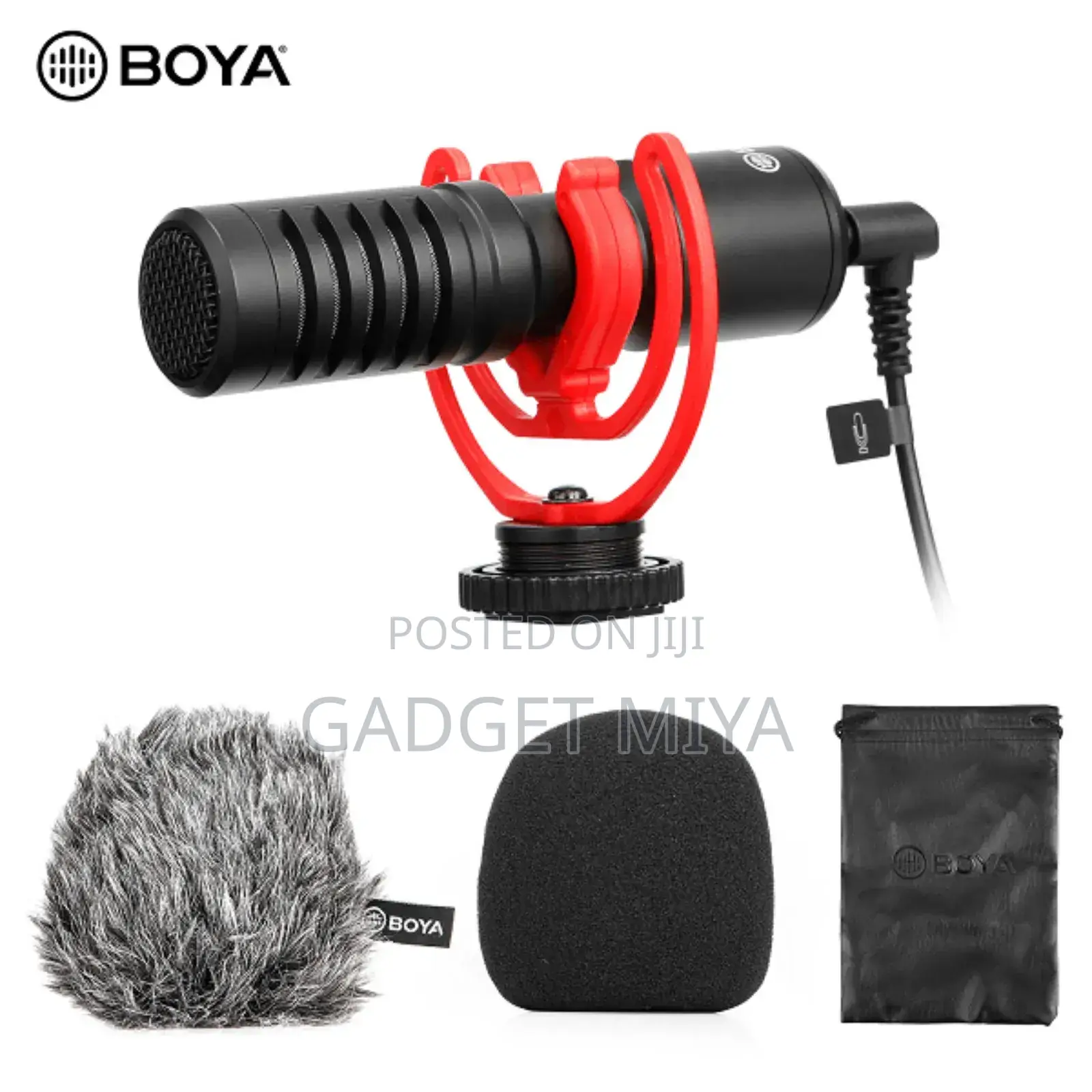 Boya MM1+ Super-Cardioid Shotgun Microphone