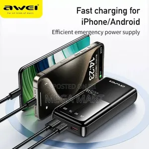 Awei P13K Powerbank 20000mah
(1110