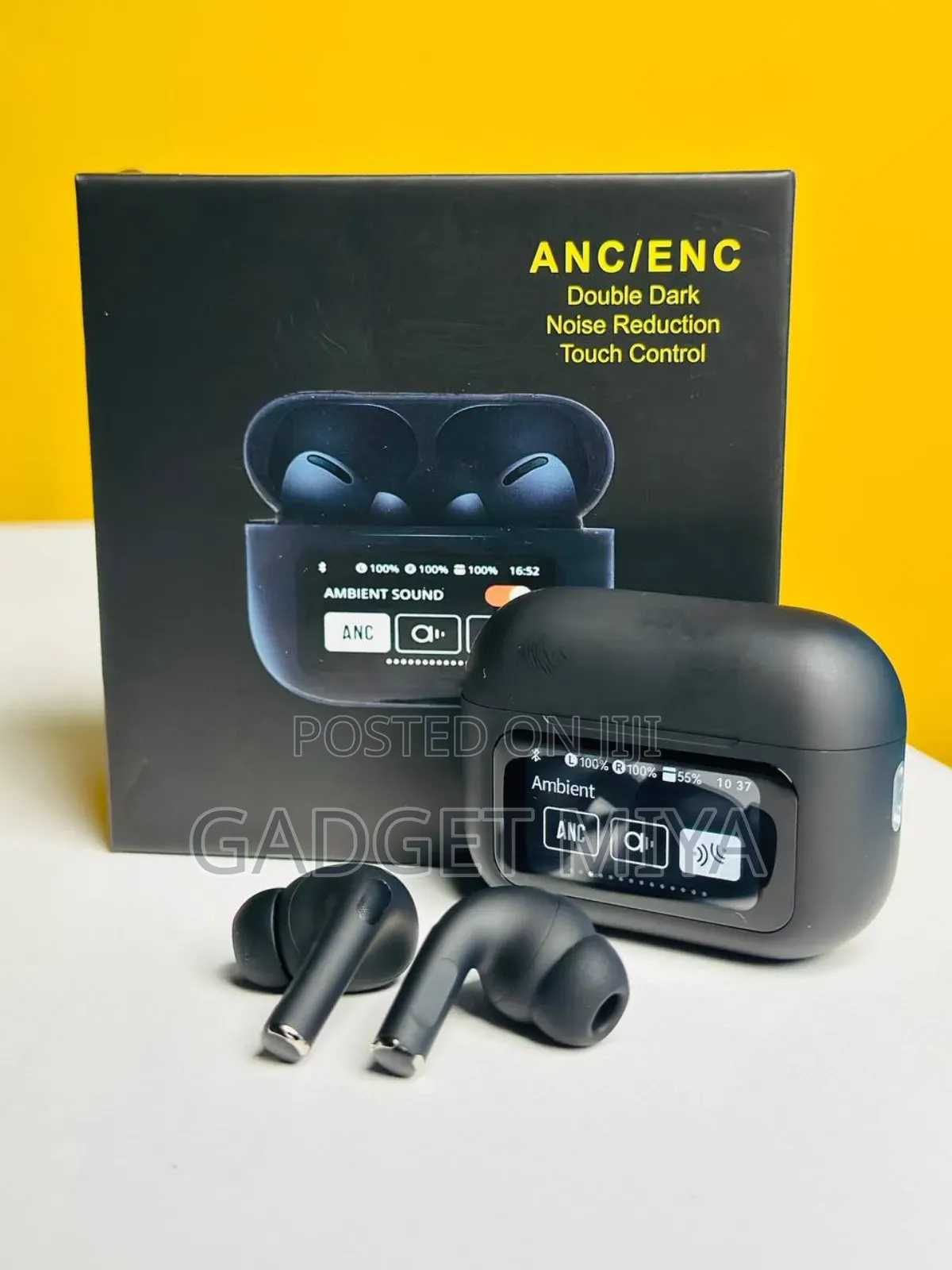 A9 Pro ANC Touch Screen Display Earbuds