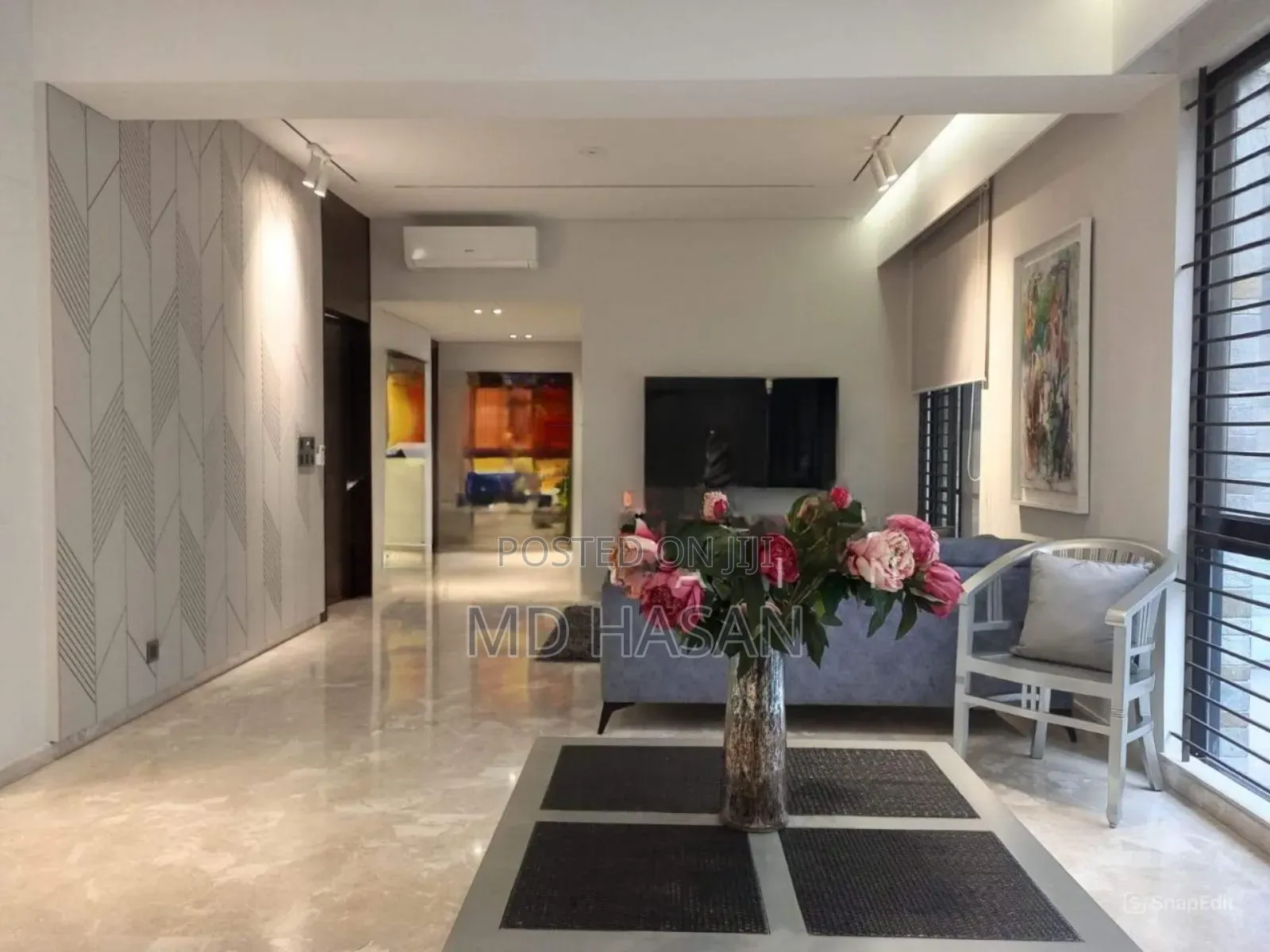 Furnished 4bdrm Apartment in Furnished Flat For for rent