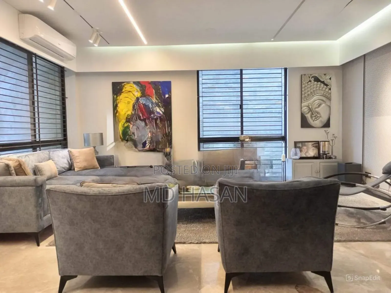 Furnished 4bdrm Apartment in Furnished Flat For for rent