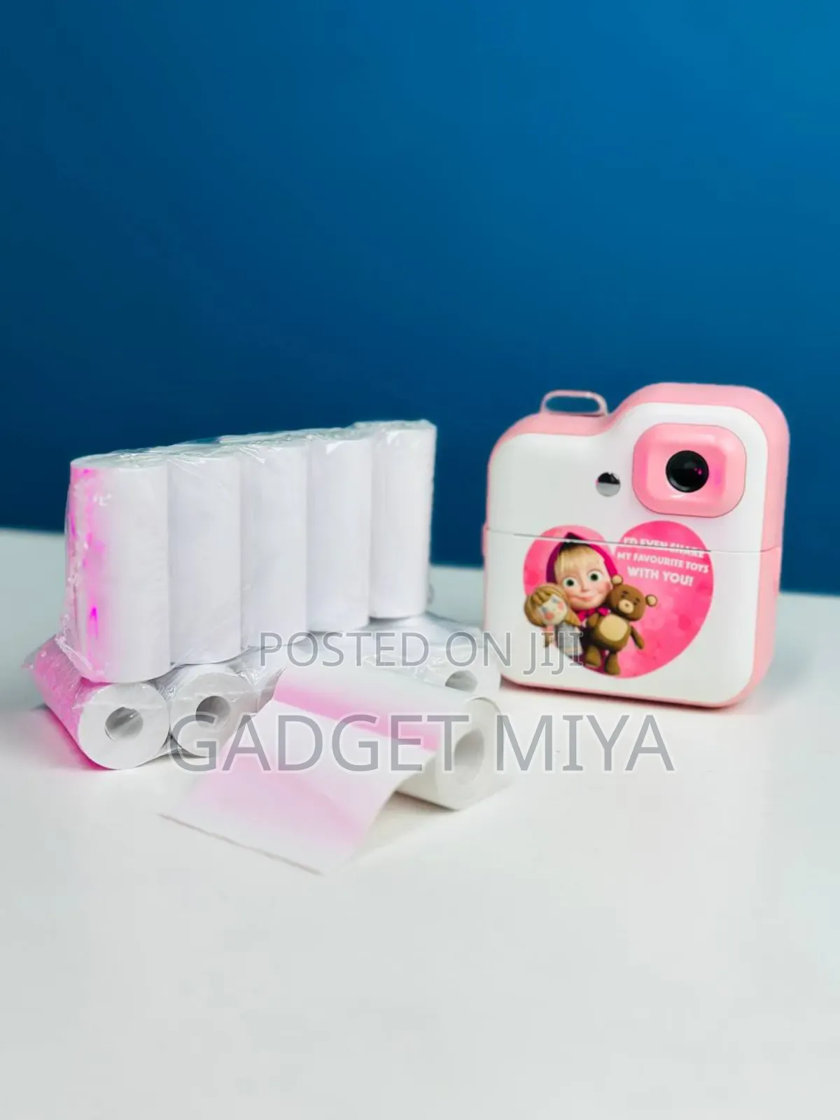 Instant Print Digital Kids Camera Printer – Masha Version