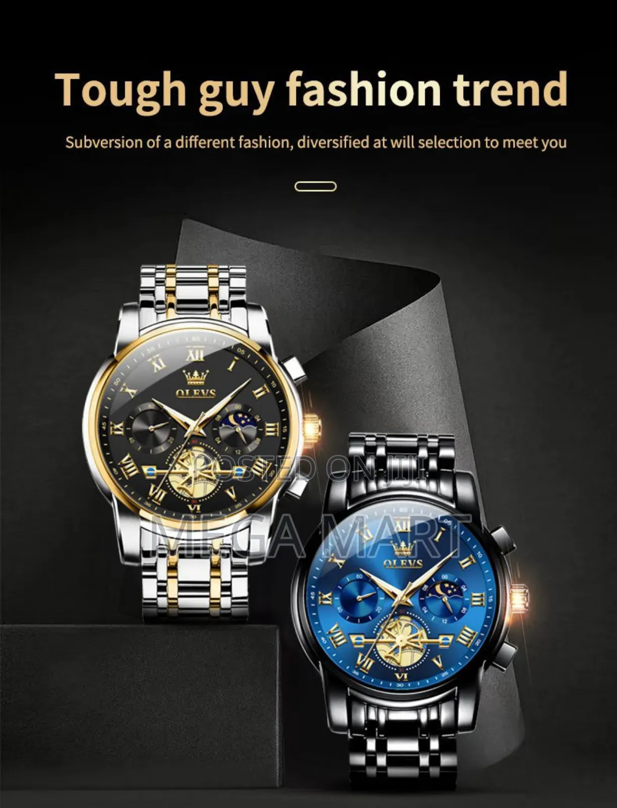 OLEVS Watch 2859 Luxury Business Chronograph (734