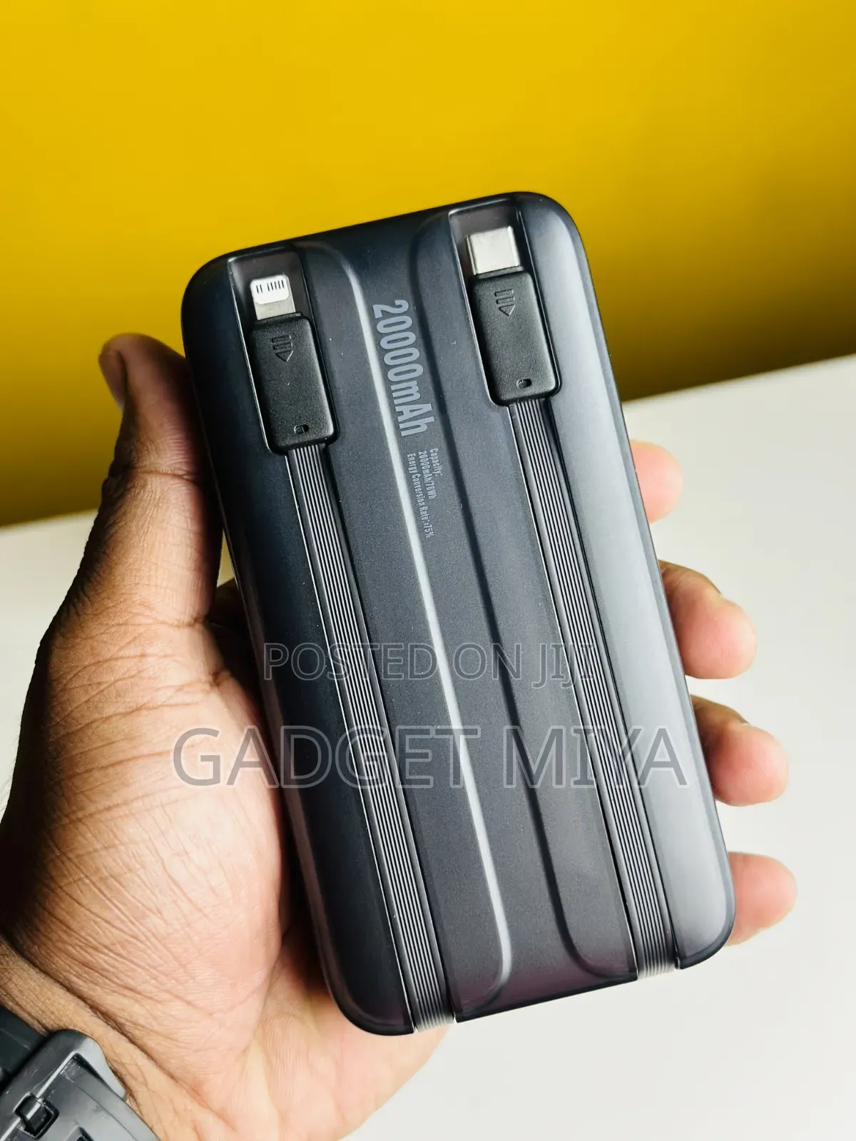 Baseus Comet Series 22.5W 20000mah Dual Cable Power Bank