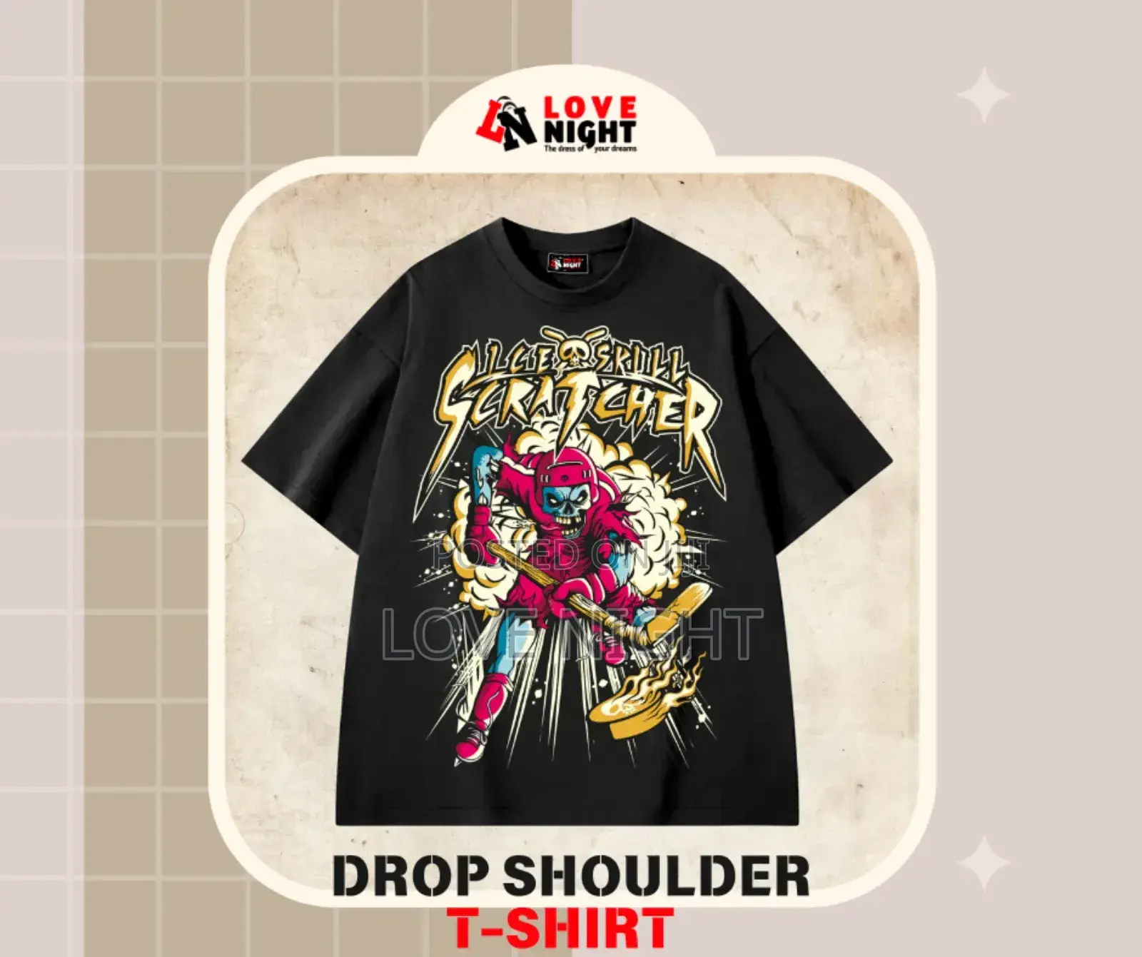 Over Size Drop Shoulder