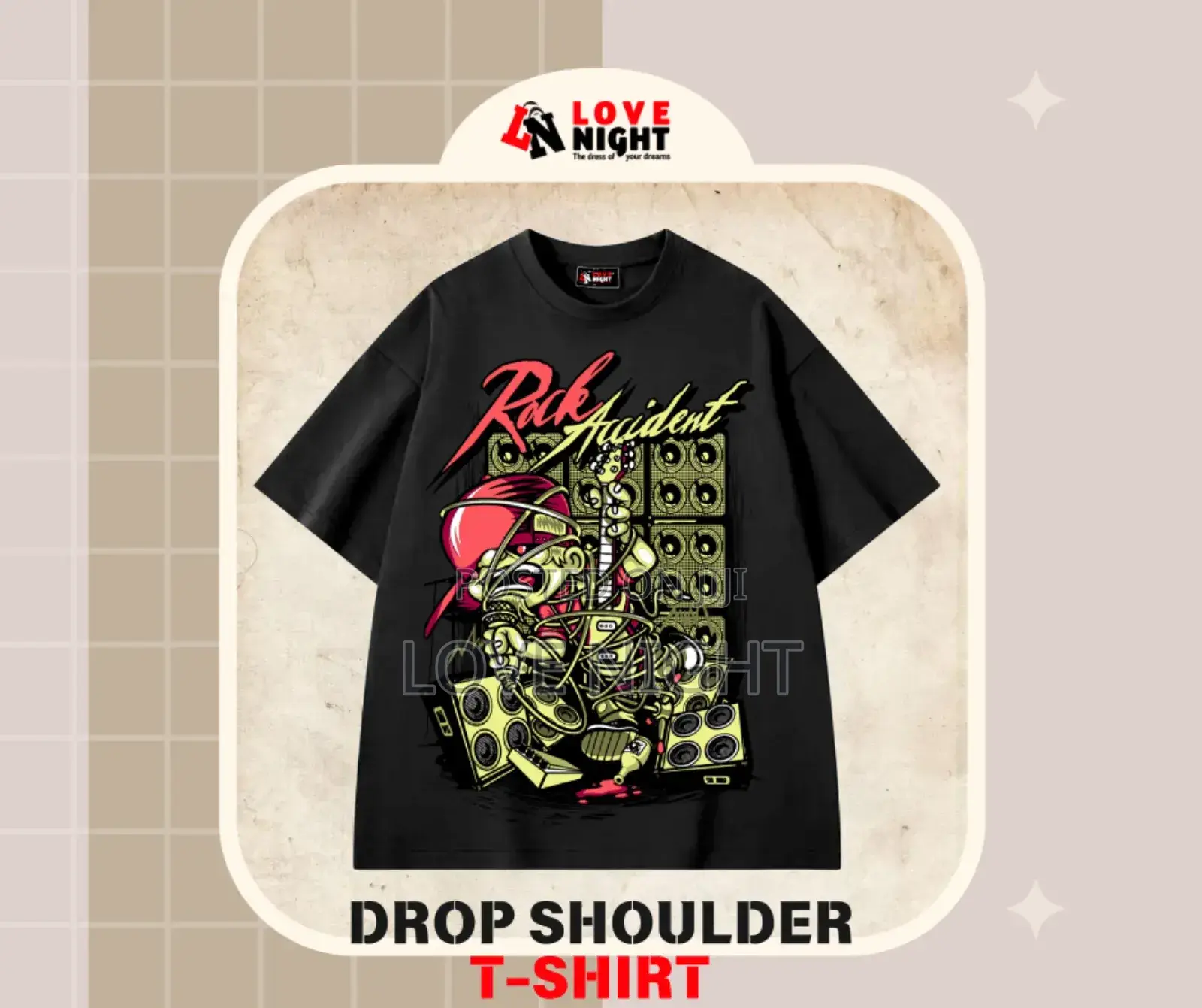 Over Size Drop Shoulder