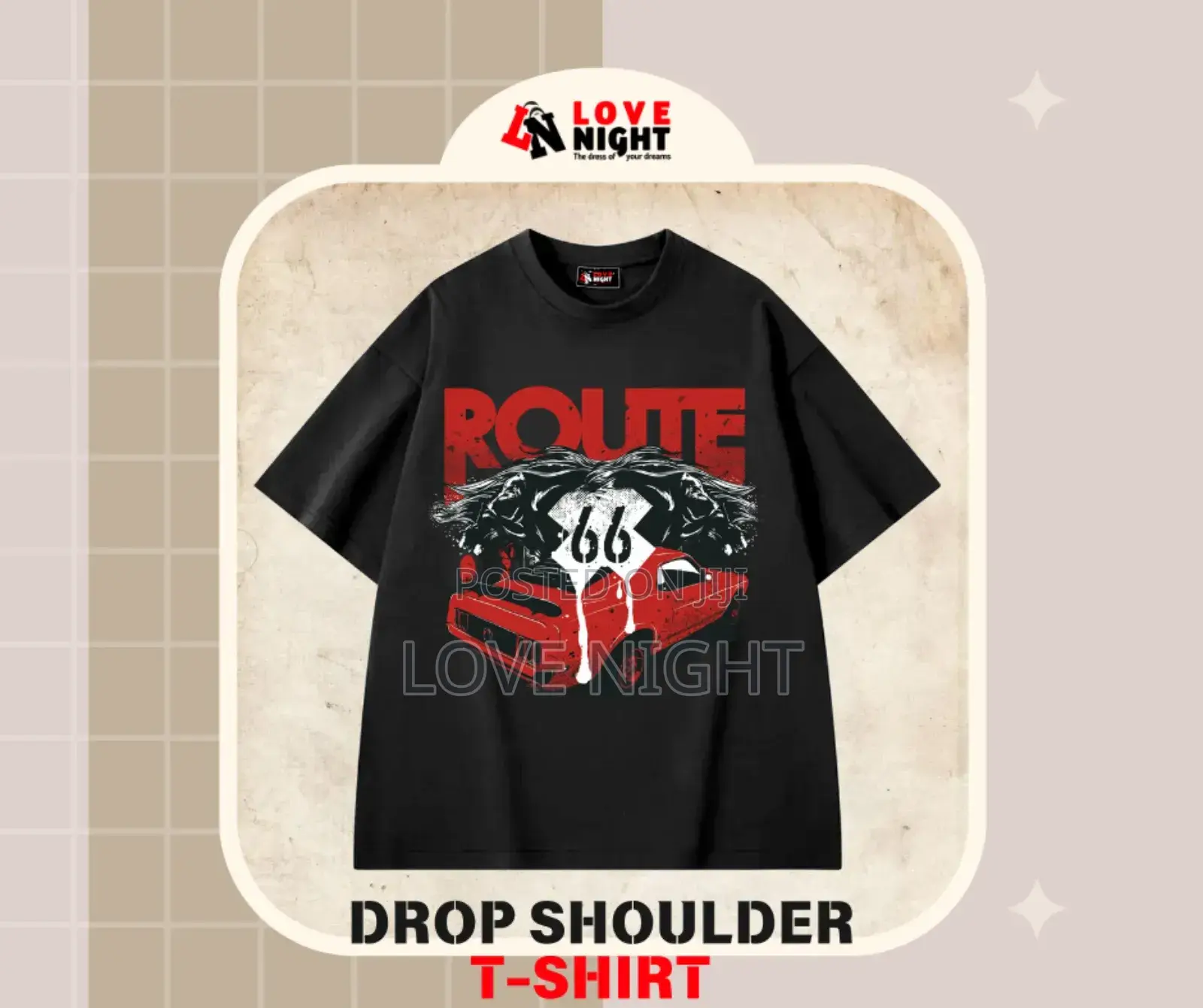 Over Size Drop Shoulder