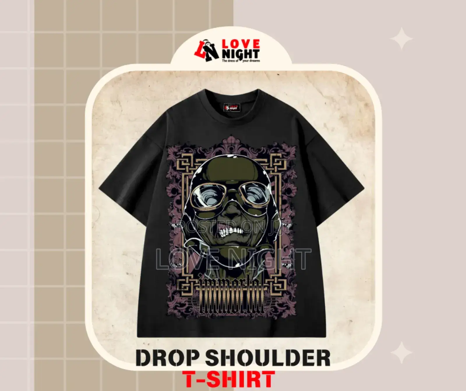 Over Size Drop Shoulder