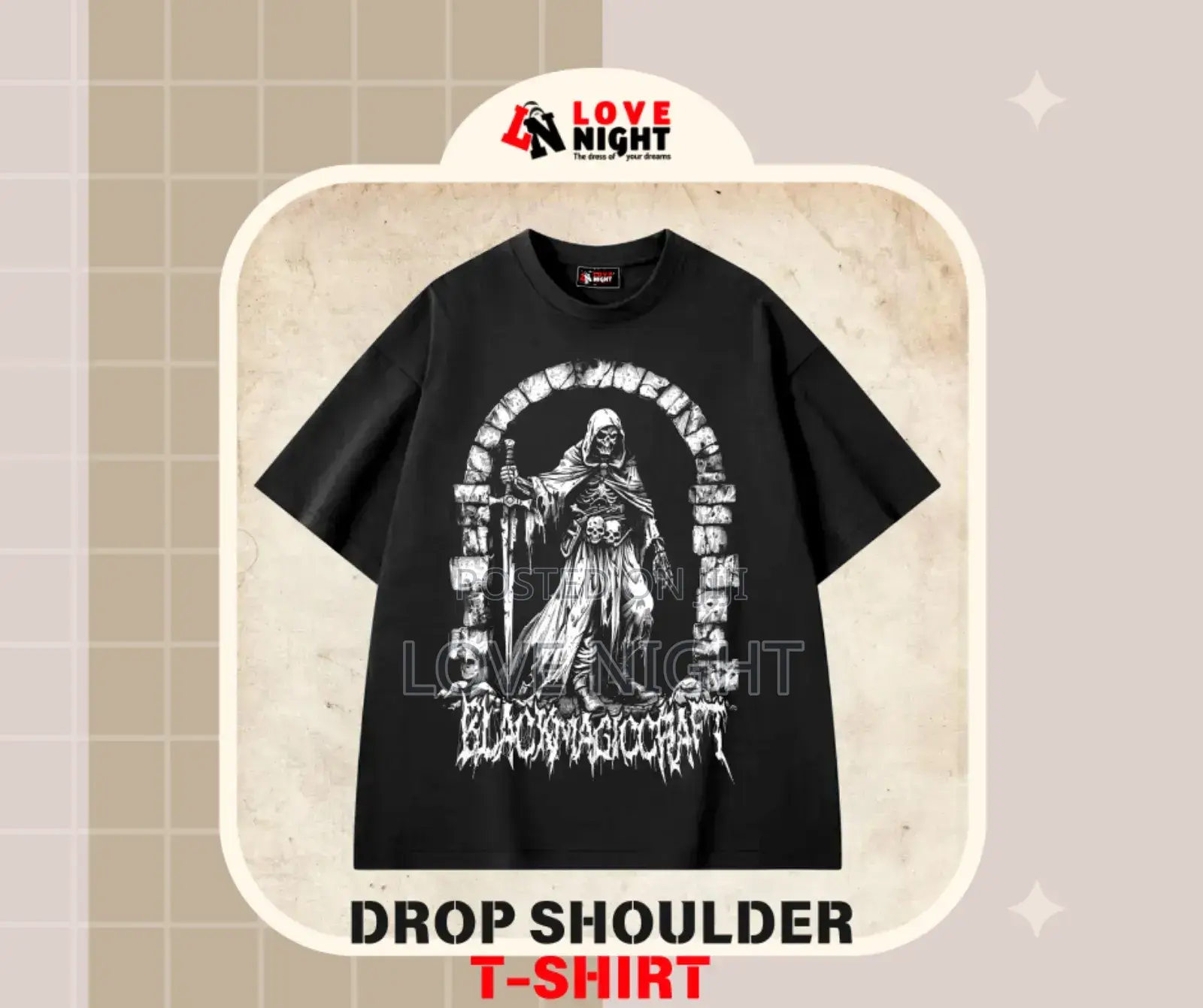 Over Size Drop Shoulder