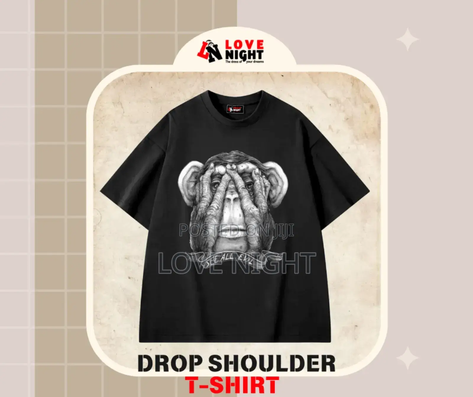 Over Size Drop Shoulder