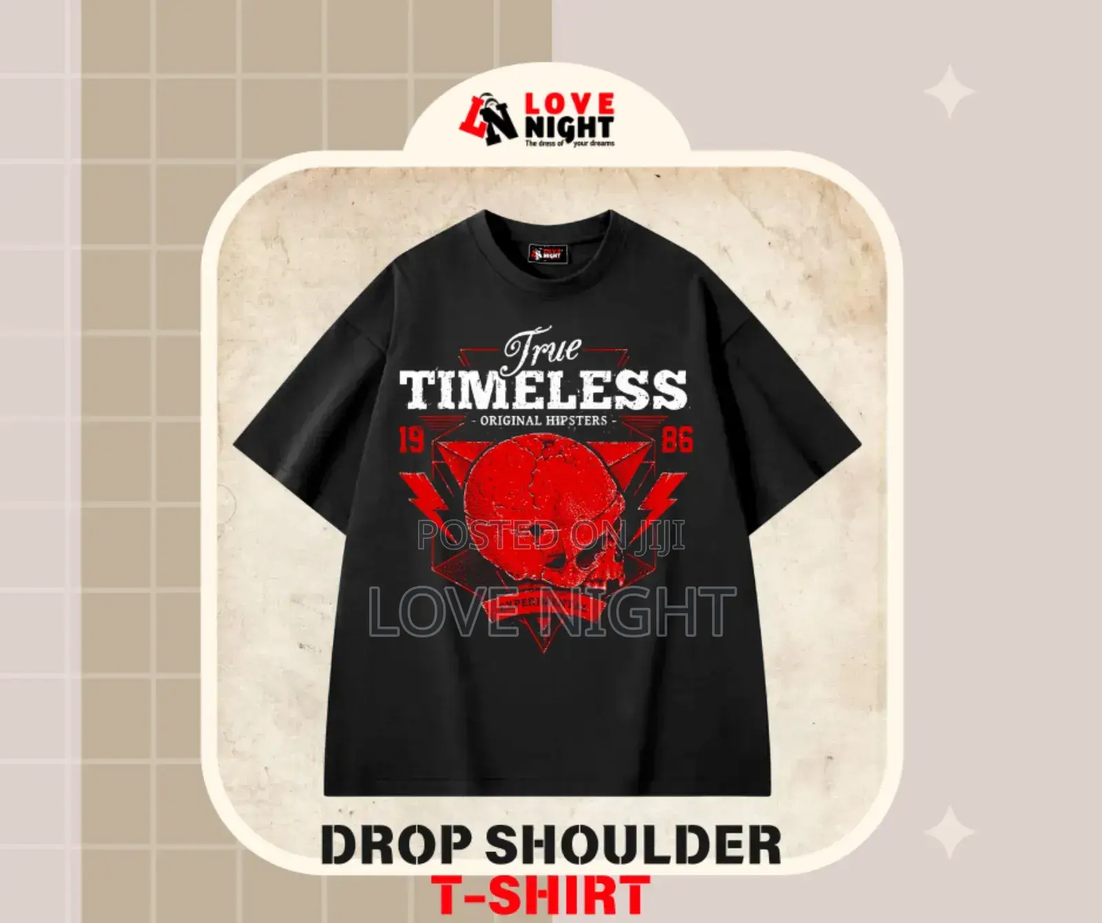 Over Size Drop Shoulder