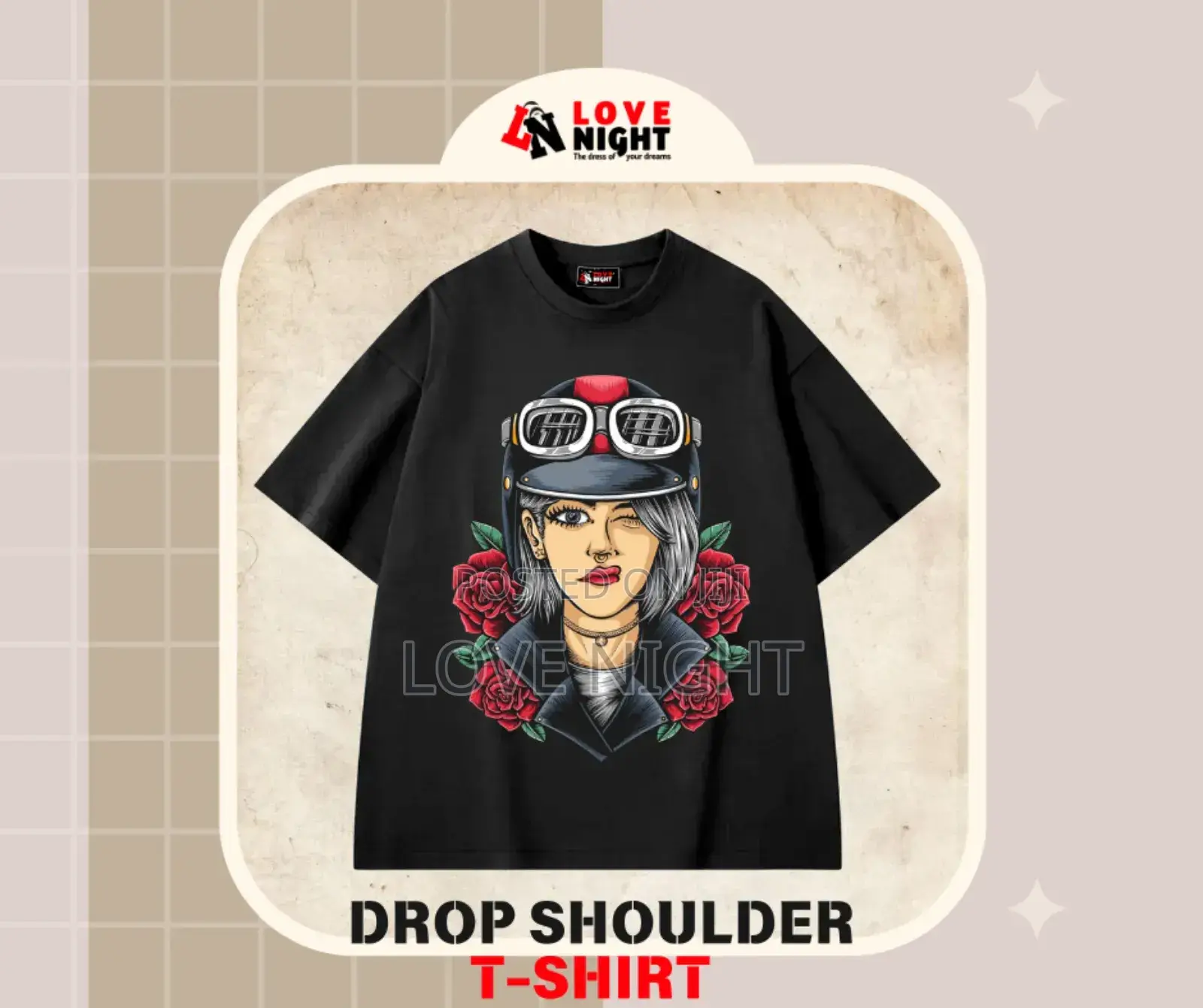 Over Size Drop Shoulder