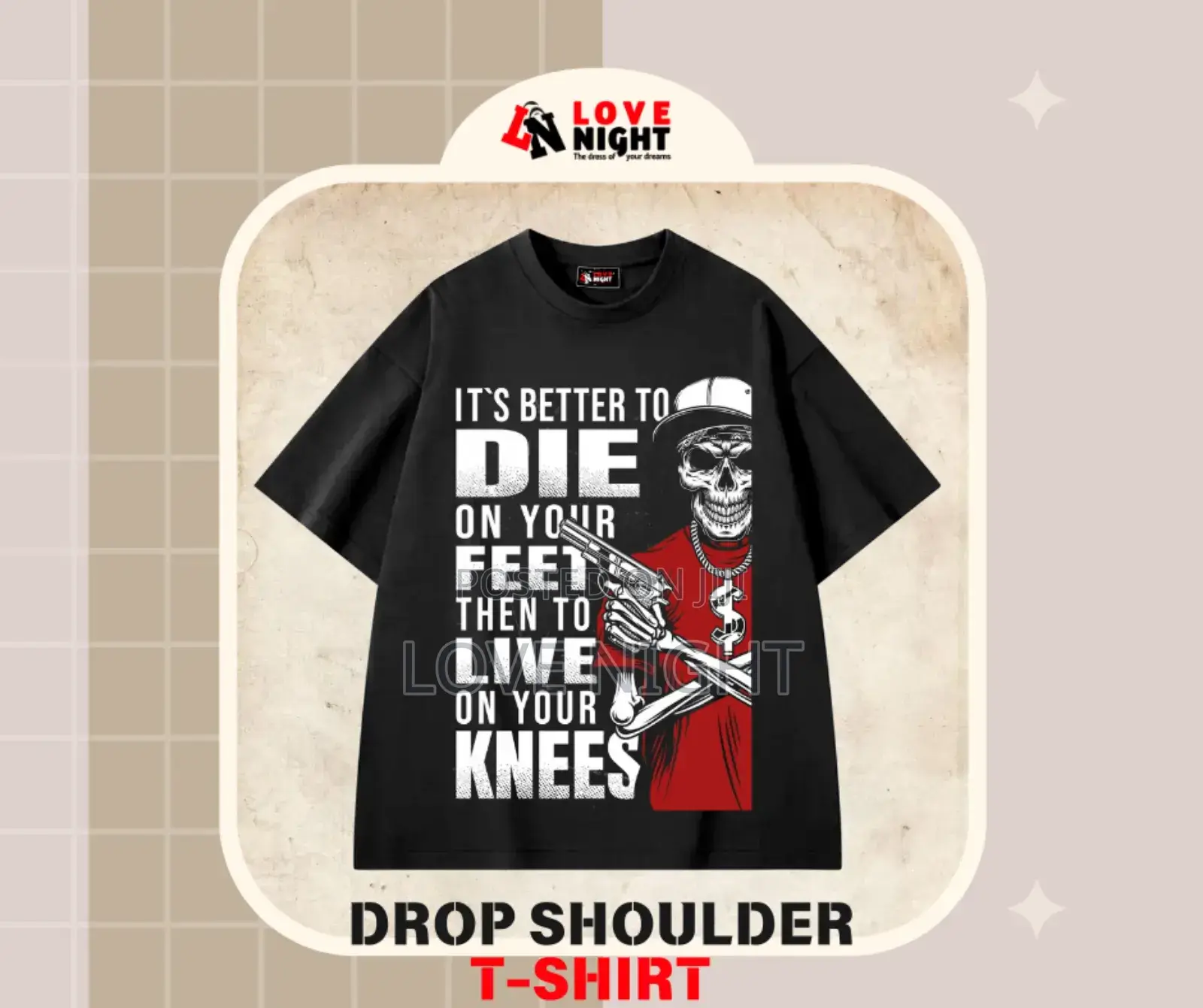 Over Size Drop Shoulder