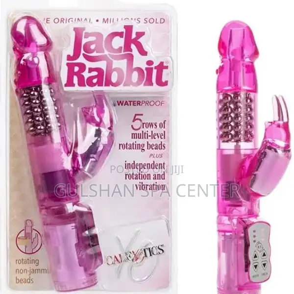 Rabbit Vibrator With Rotating Shaft – Vibe Sex Toys for Cou