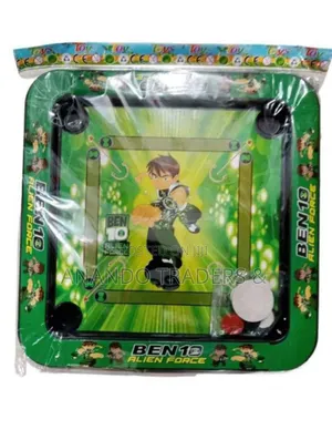 Kids Carrom Plus Ludo Plastic Board Toy - Free Shipping