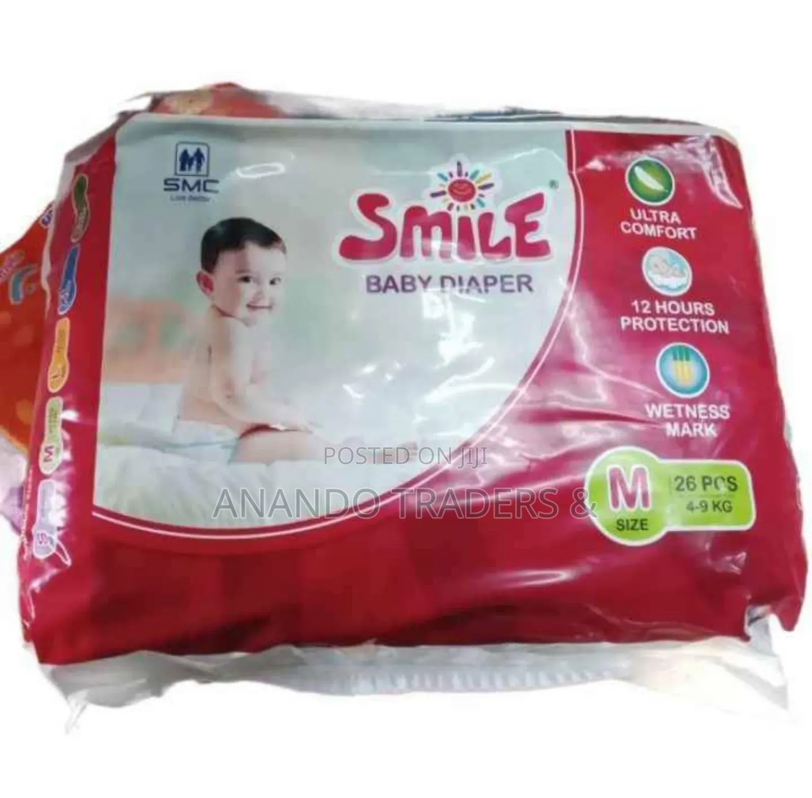 Smile Baby Diaper Belt System Big Pac Size M 26 Pcs.