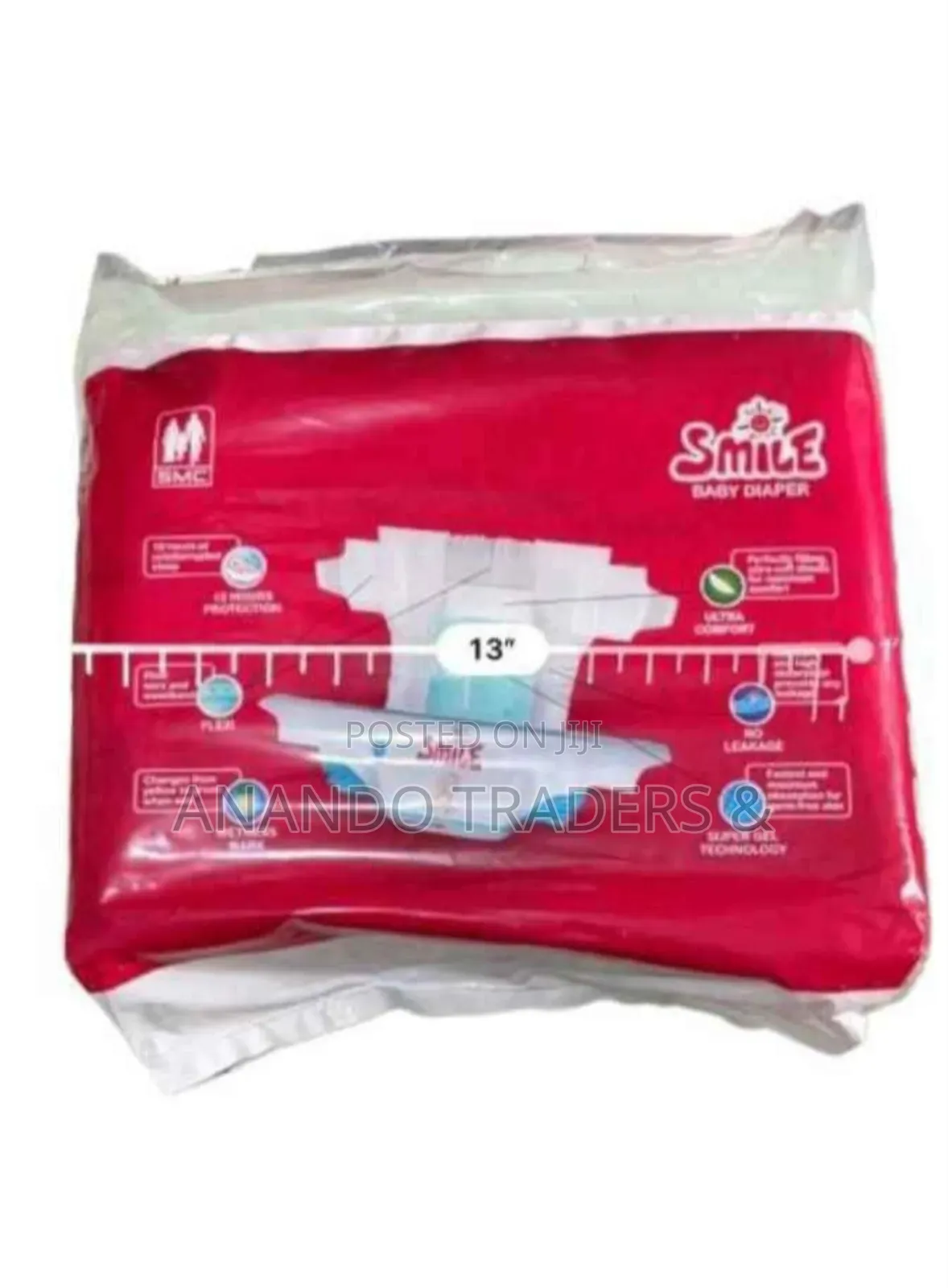 Smile Baby Diaper Belt System Big Pac Size M 26 Pcs.