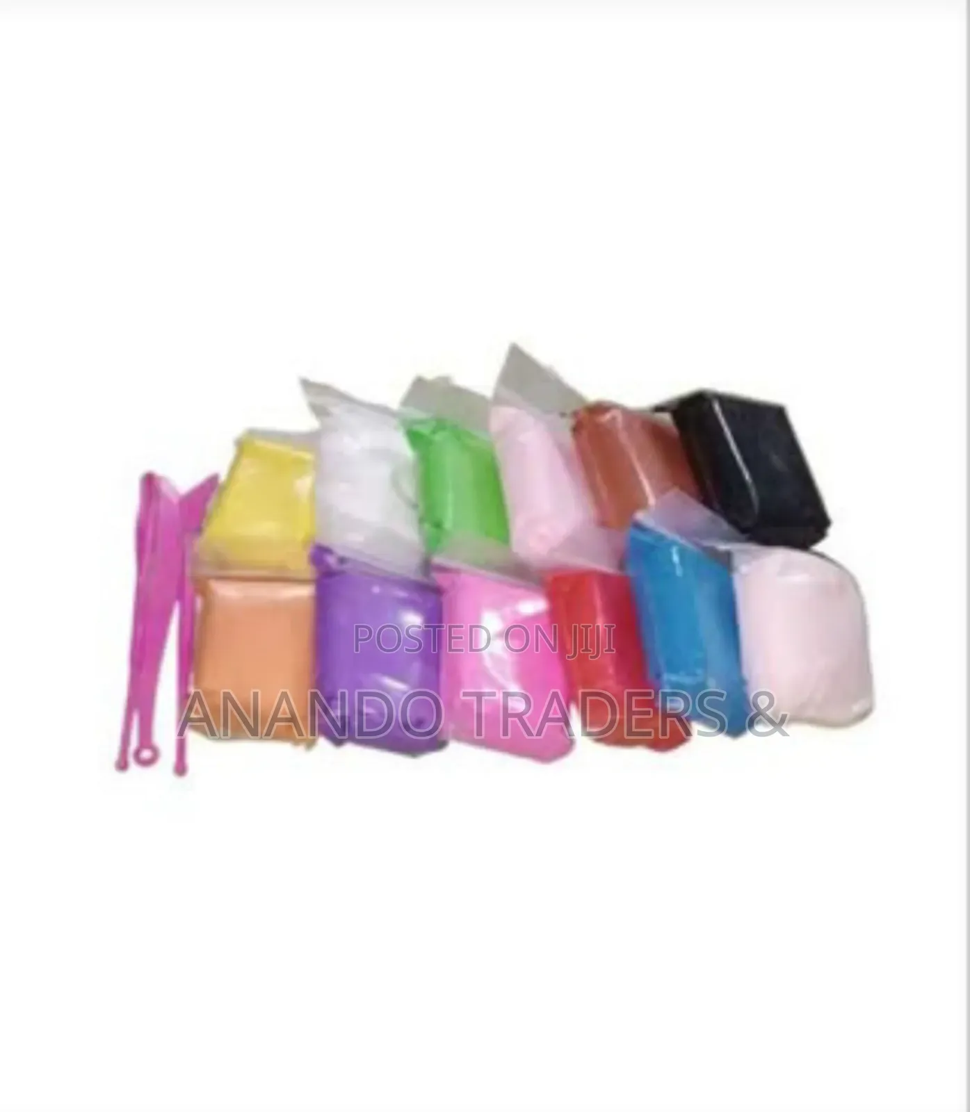 Soft Super Light Clay for DIY Handmade Toys, 12 Color,