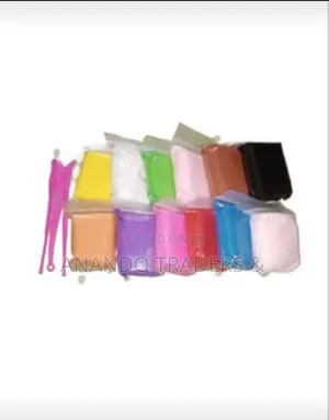 Soft Super Light Clay for DIY Handmade Toys, 12 Color,