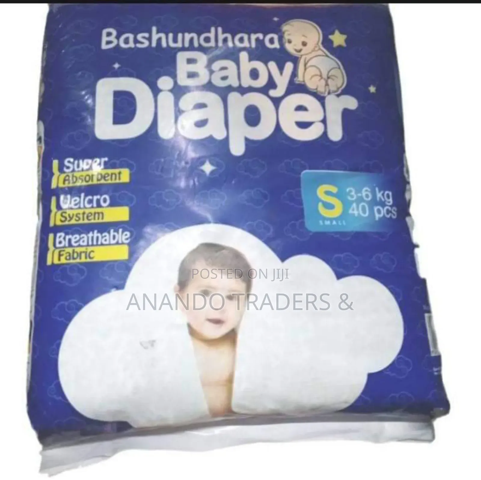 Bashundhara Baby Diaper Belt System, Size L, M, S