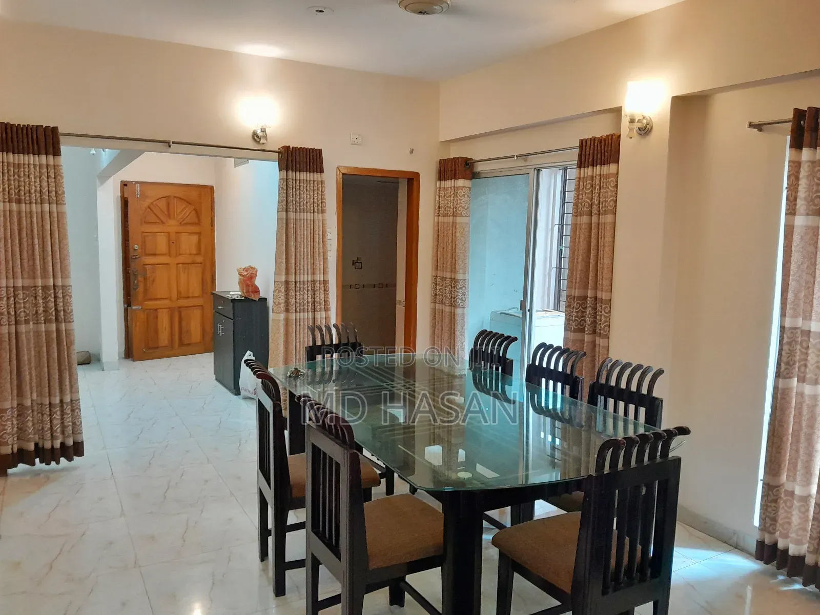 Furnished 3bdrm Apartment in Furnished Flat For for rent