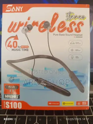 SANY S100 Wireless Stereo Headset