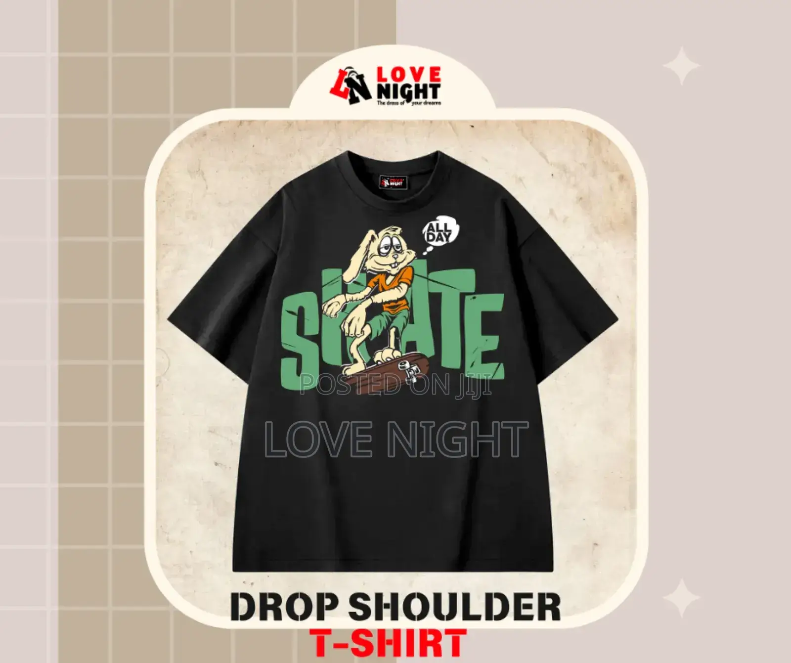 Over Size Drop Shoulder