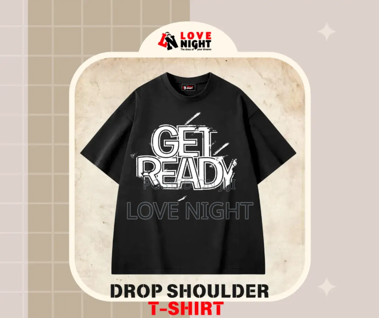 Over Size Drop Shoulder