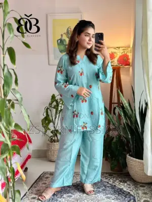 Unique Embroidery Co-Ort Set