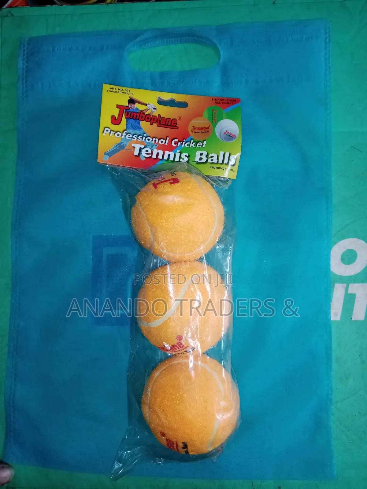 Tennis Ball for Play Cricket 3 Pic - Free Shipping
