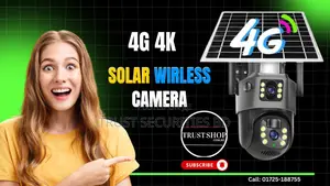 8MP Wireless Solar Camera 4G Sim Outdoor Dual IP Camera