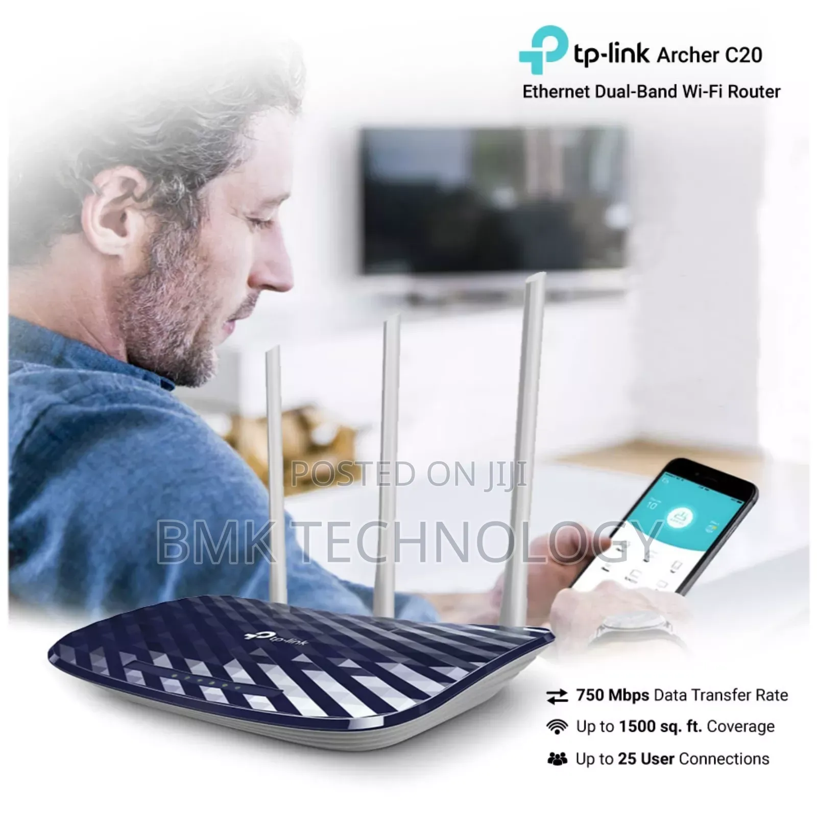 Router Tp-link Archer C20 (Dual Band)