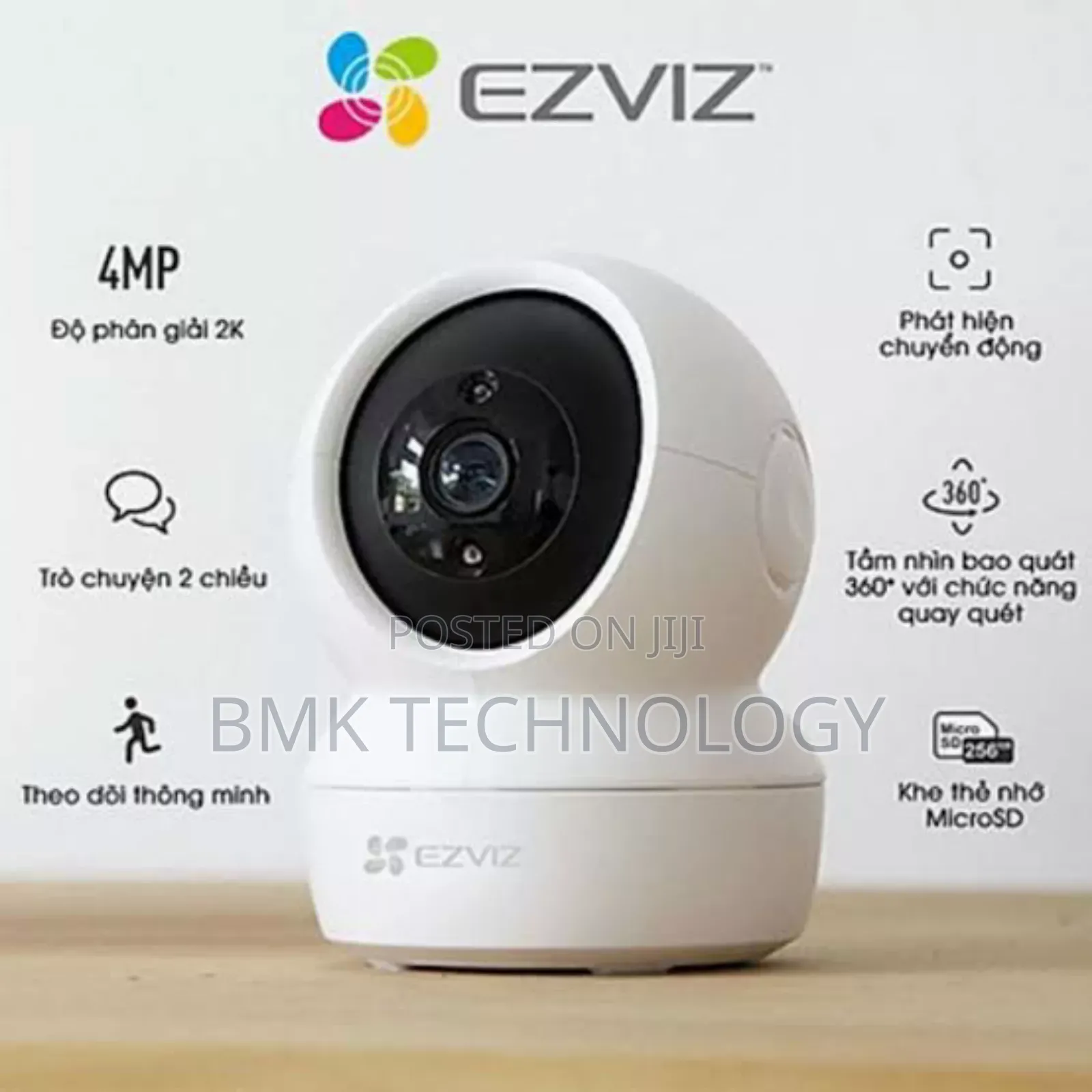 EZVIZ CS-H6C 360° Pan Tilt Smart Home Security Camera