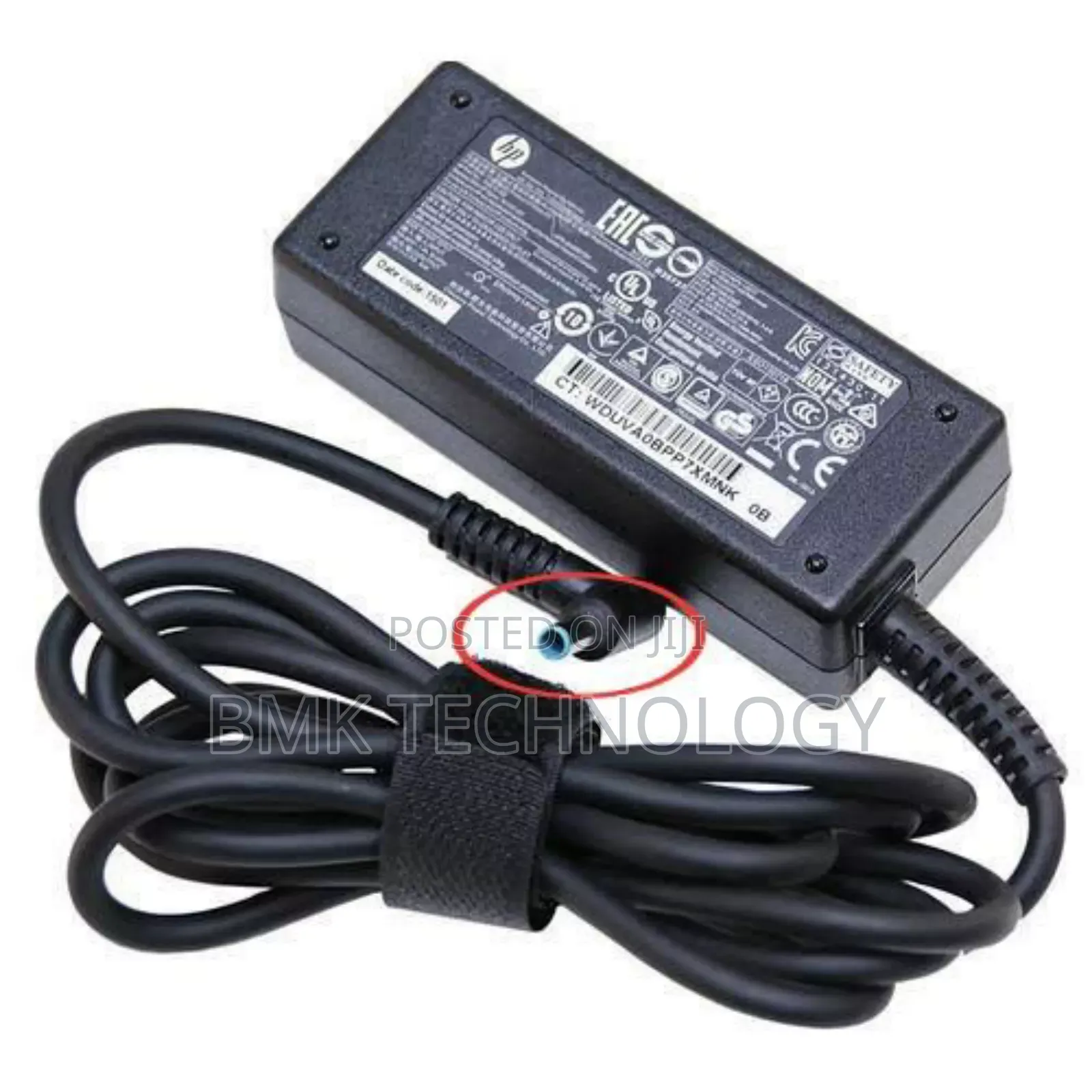 Laptop Power Charger Adapter 65W Blue Pin 3.33A For HP