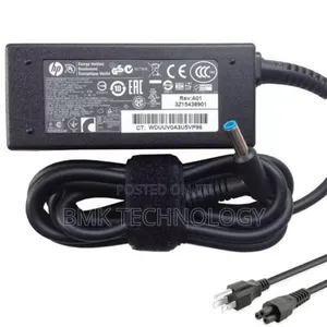 Laptop Power Charger Adapter 65W Blue Pin 3.33A For HP