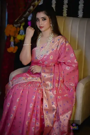 সিল্ক কাতান শাড়ি