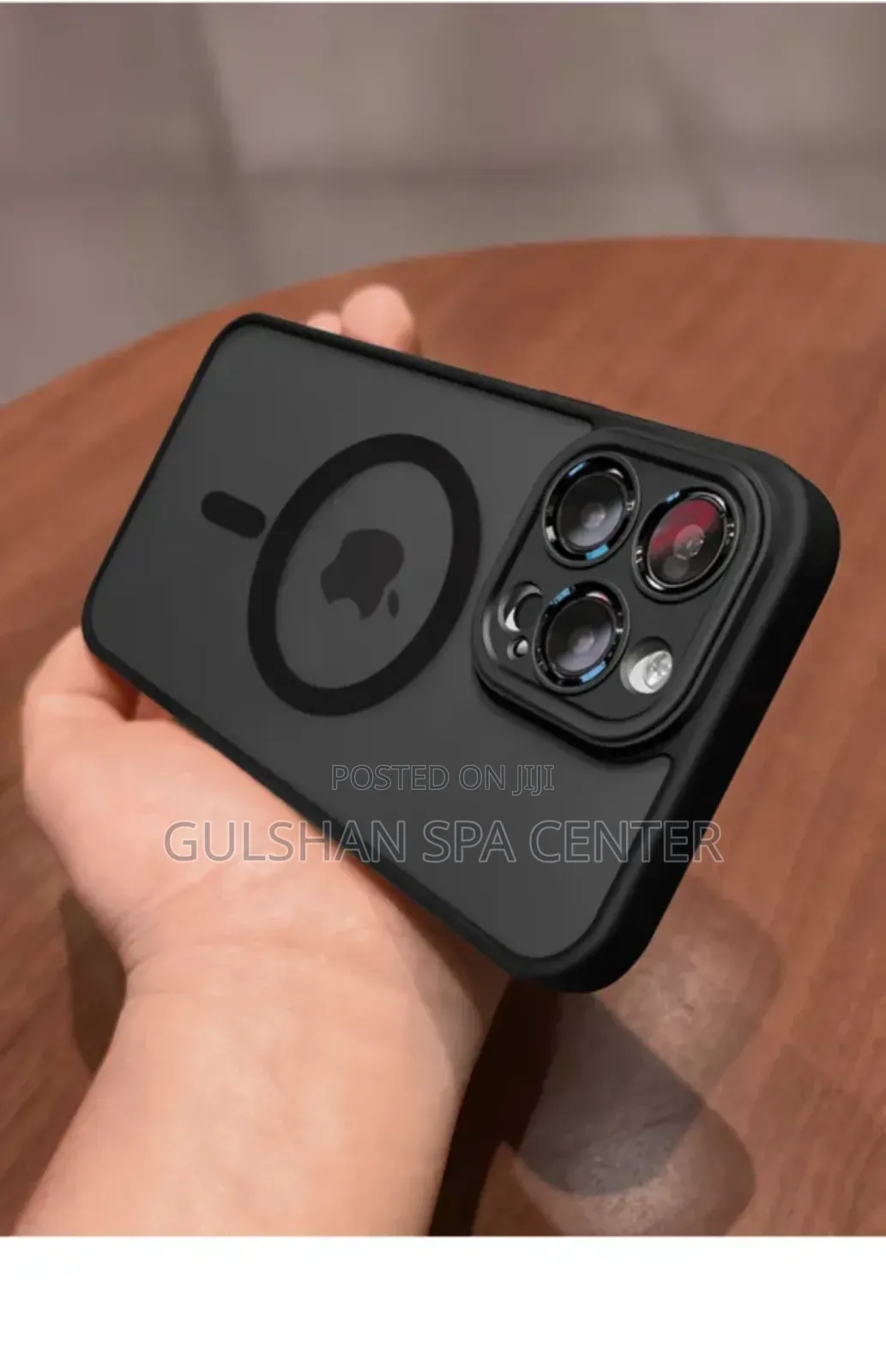 Magnetic Luxury Matte Translucent Armor Shockproof Case