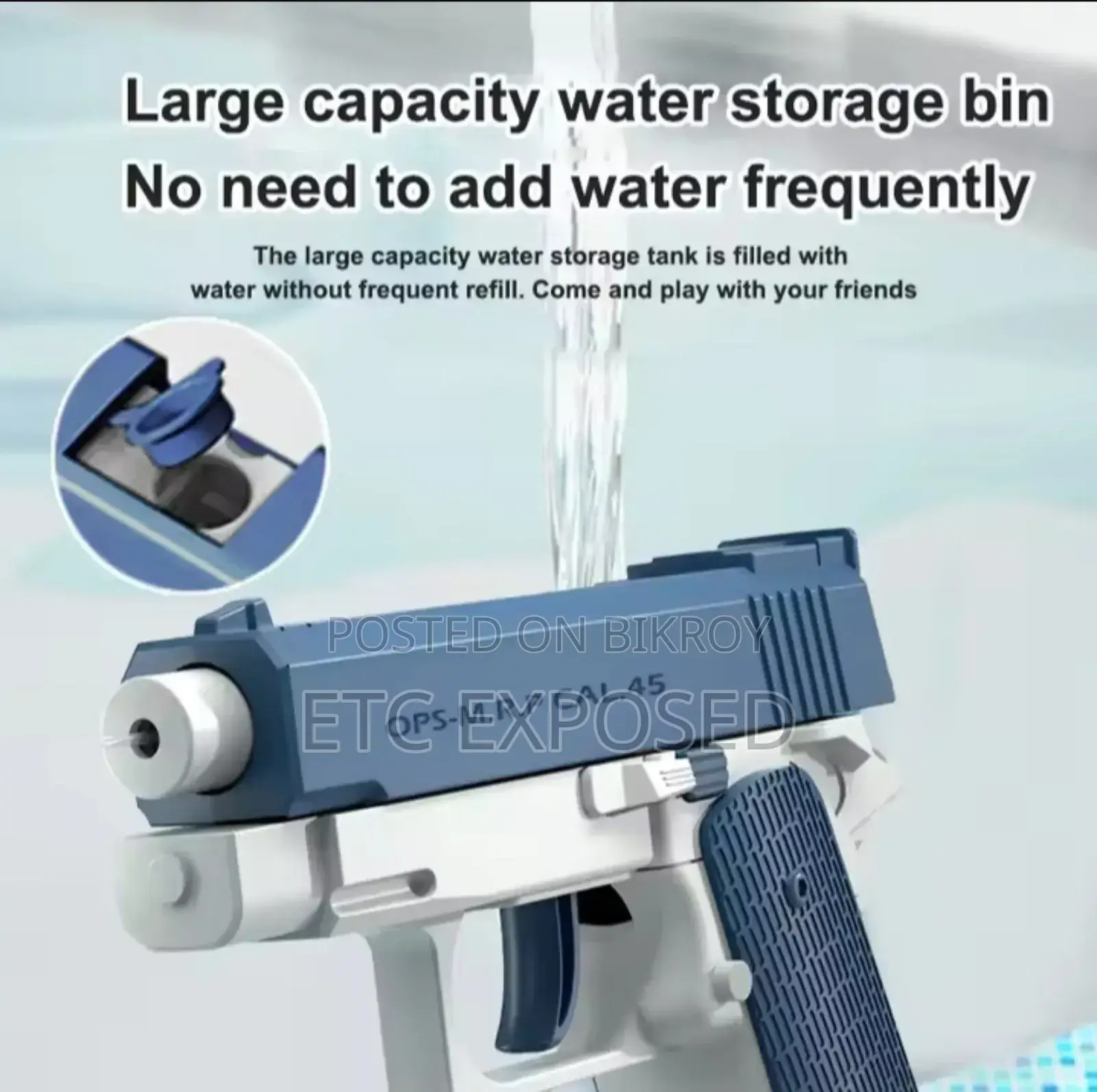 Summer Water Gun High-pressure Large-capacity Full Automatic