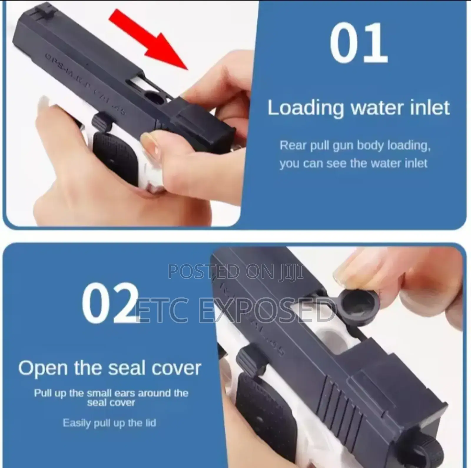 Summer Water Gun High-pressure Large-capacity Full Automatic