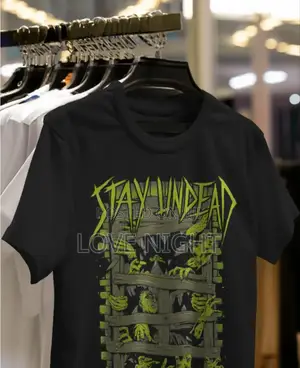 Stay Undead Dark Room Drop Shoulder T-Shirt