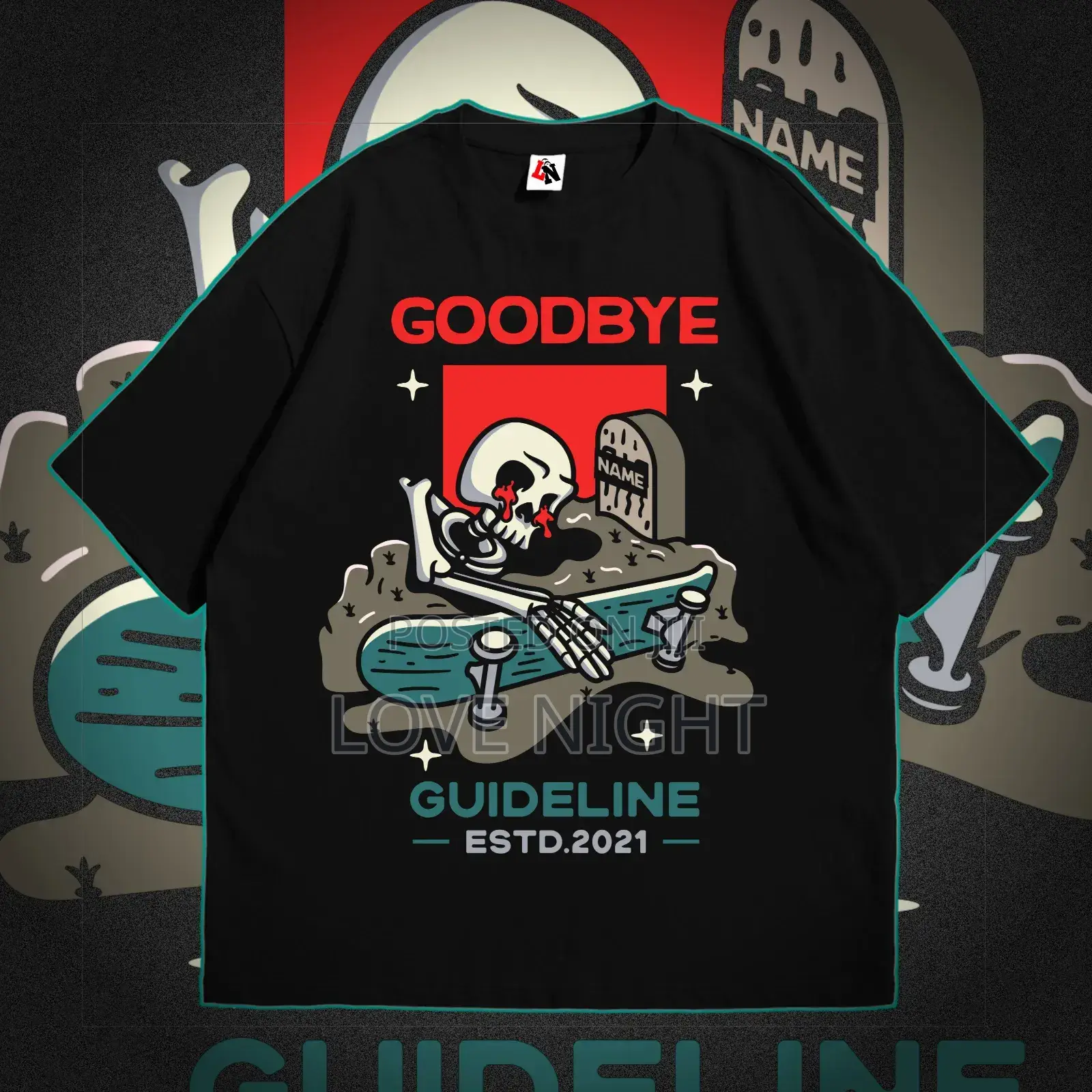 25% Discount Drop Shoulder T-Shirt