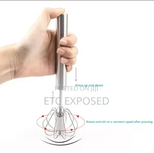 Automatic Mixer Stainless Steel Manual Hand Mixer Egg Tools