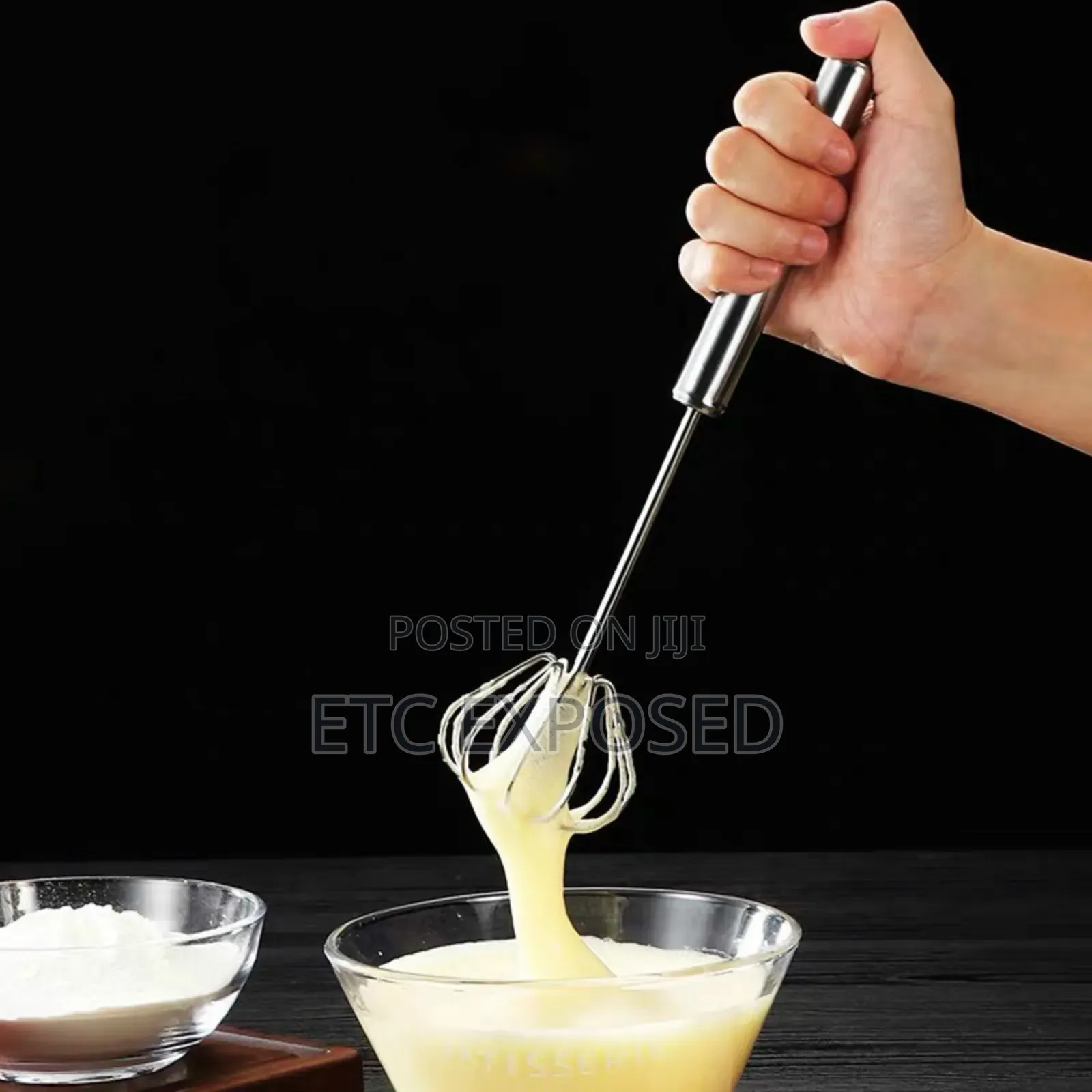 Automatic Mixer Stainless Steel Manual Hand Mixer Egg Tools