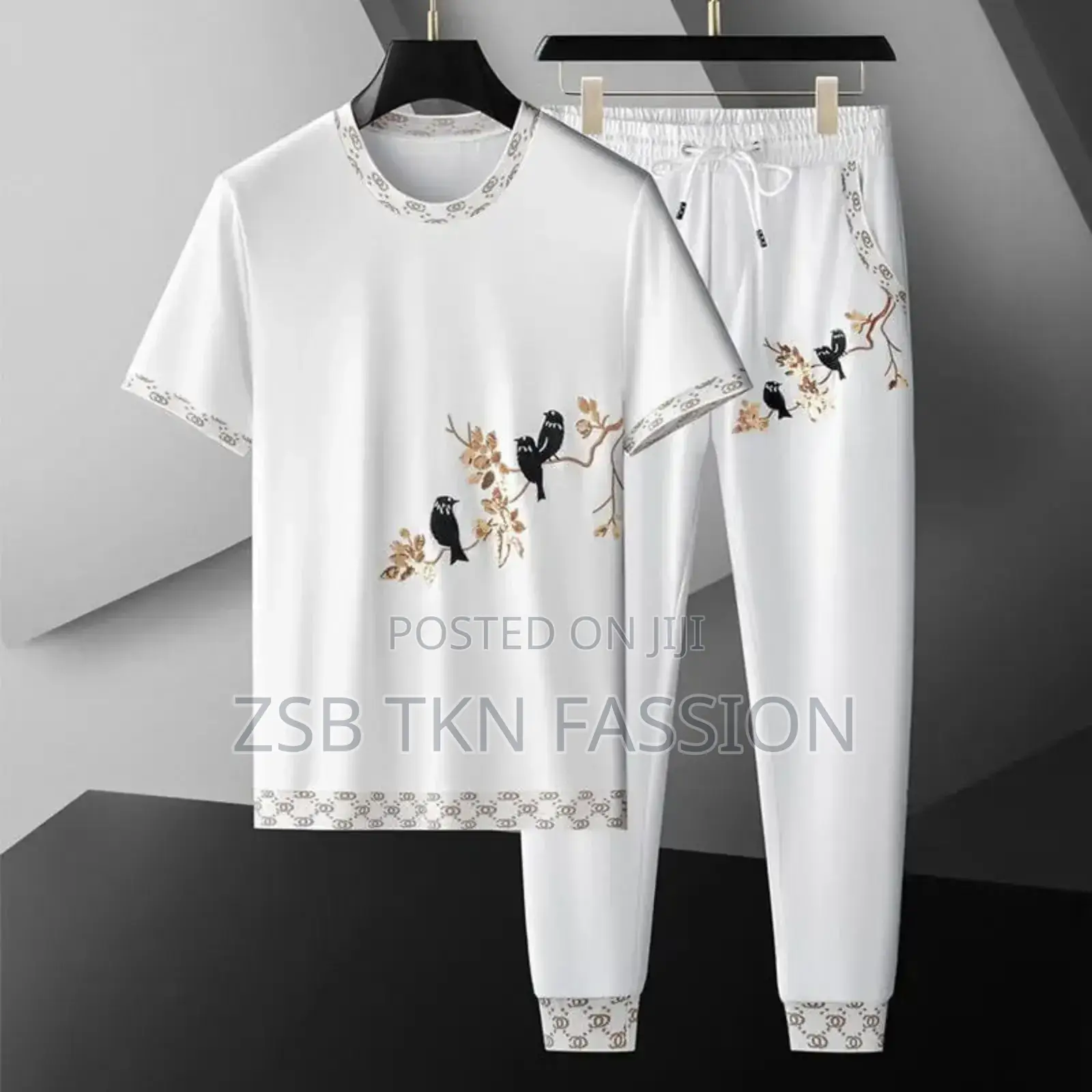 Printed T-Shirt Full Pant Set