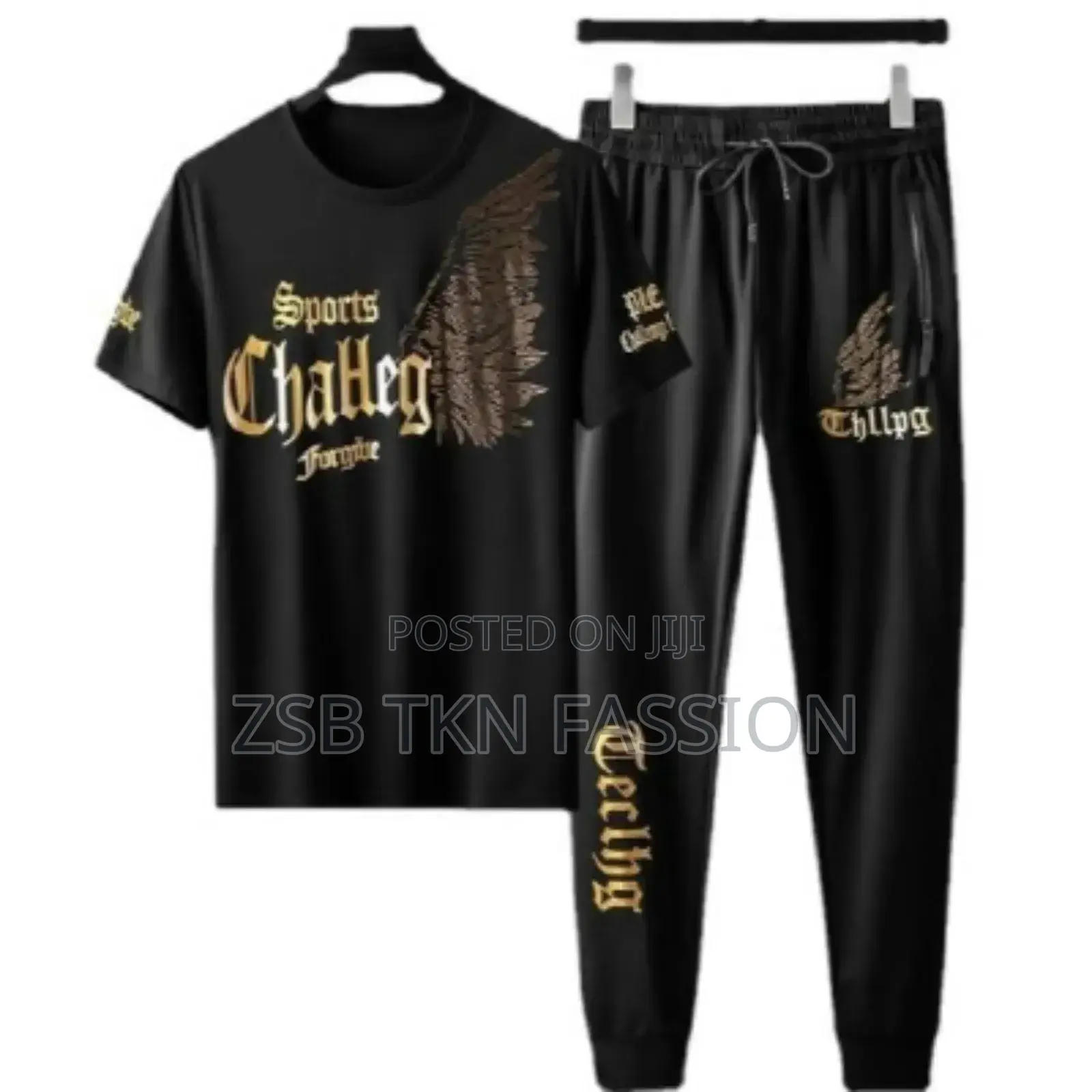 Printed T-Shirt Full Pant Set