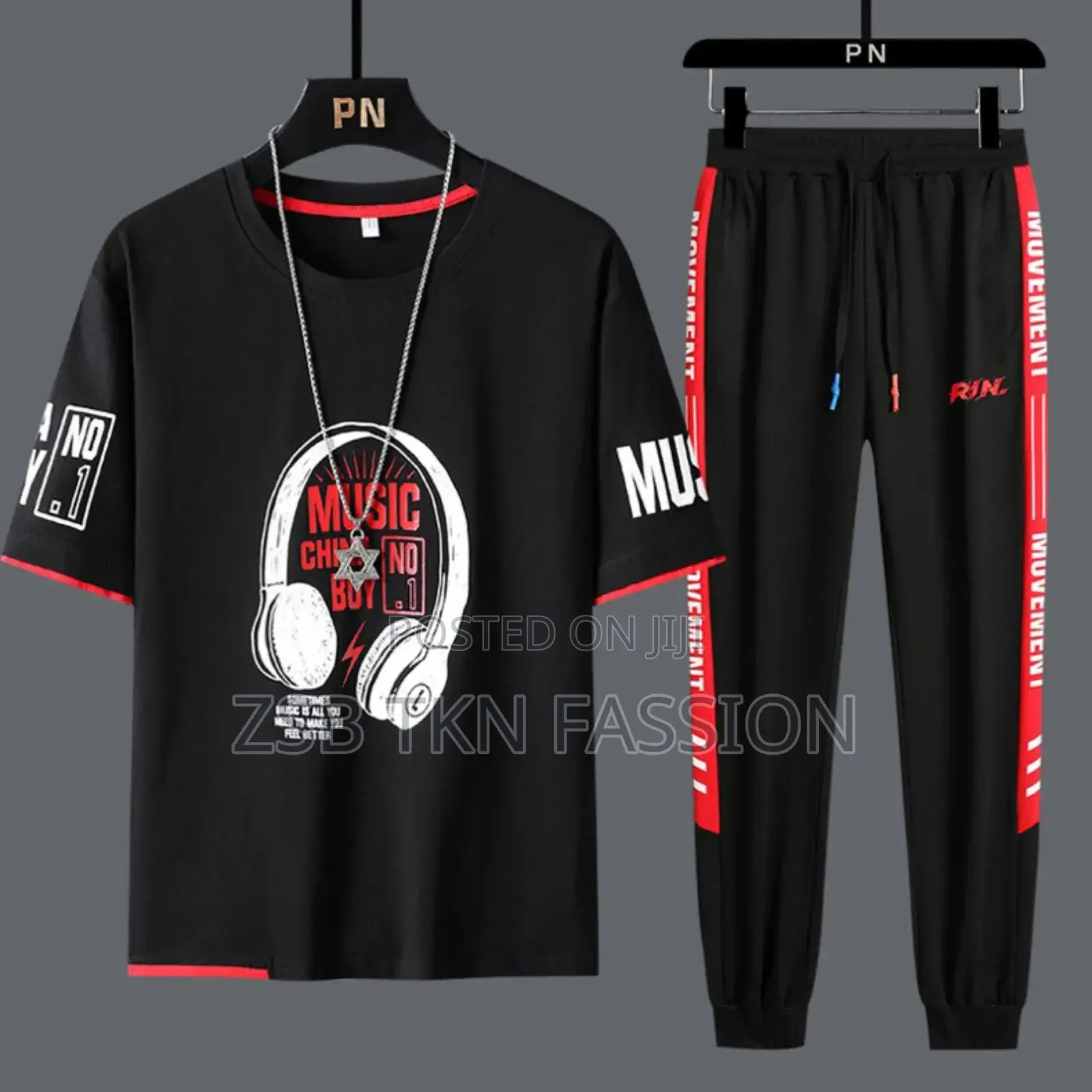 T-Shirt Full Pant Set