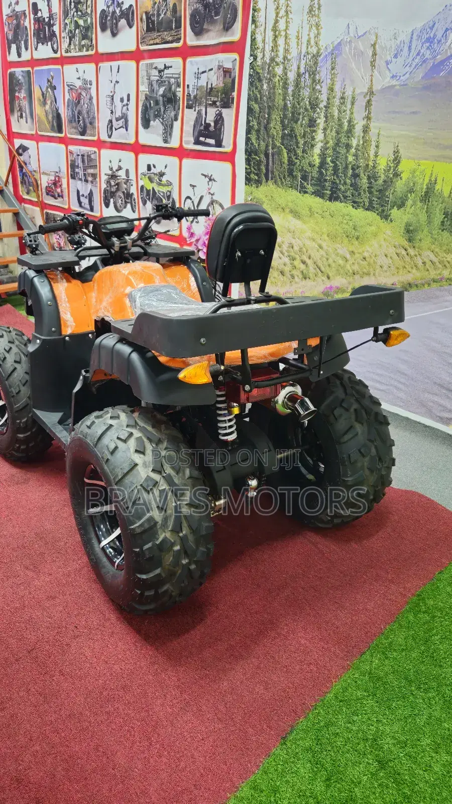 New Zongshen Face Off 2025 Brown