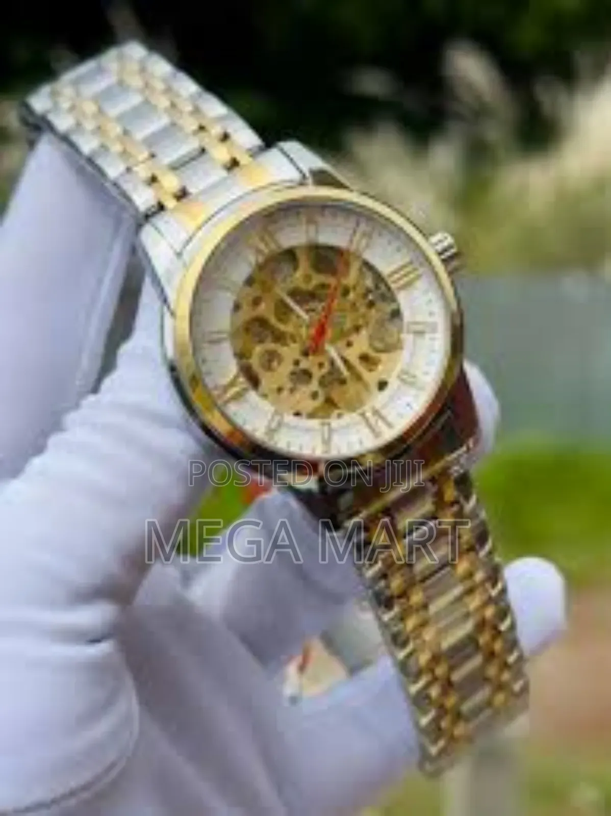 Skmei Automatic Mechanical Watch Men Stainless Steel 1346