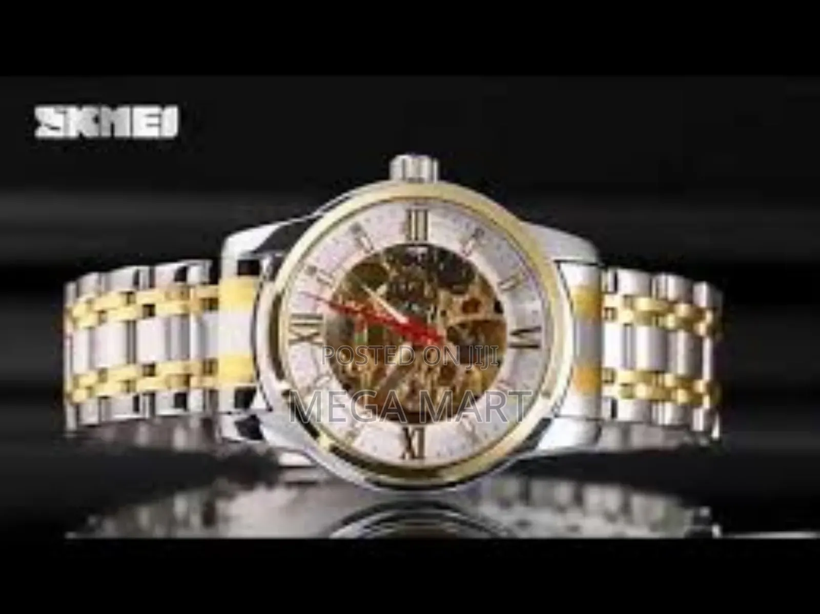 Skmei Automatic Mechanical Watch Men Stainless Steel 1346