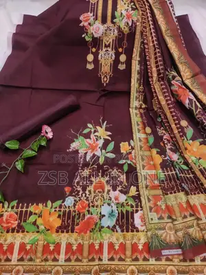 Pakistani Organdy Lawn Three-Piece